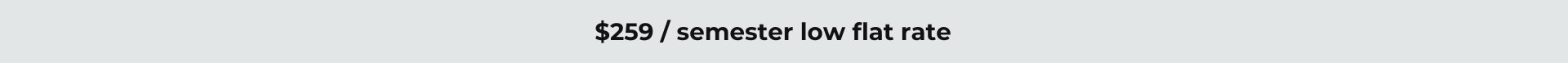 Low Flat Rate Cost