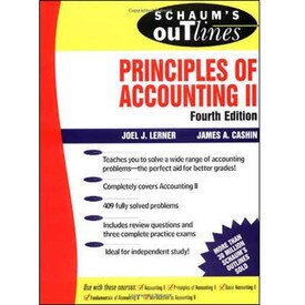 Principles Of Accounting II Schaum's Outline