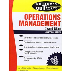 Operations Management Schaum's Outline Second Edition