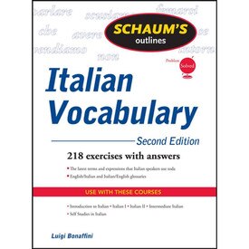 Italian Vocabulary Schaum's Outlines Second Edition