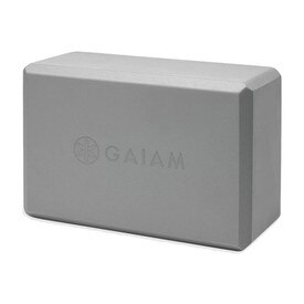 Gaiam Yoga Block Gray