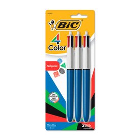 Bic 4 -Color Pen 3 -Pack