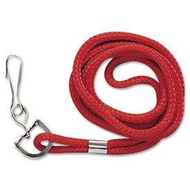 Standard Rope Lanyard Red