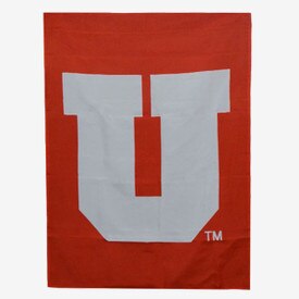 Block U 30 " X 40 " Silk Screened Double Sided Banner