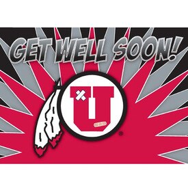 Utah Utes Get Well Soon Greeting Card