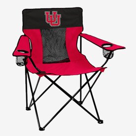 Red N Black Interlocking U Camping Chair