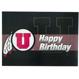 Happy Birthday Go Utes Greeting Card