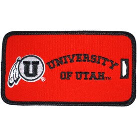 University of Utah Embroidered Luggage Tag