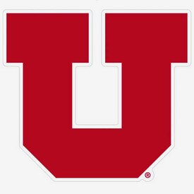 Utah Utes Red Block U Decal