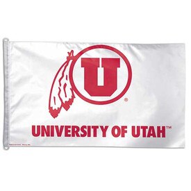 Athletic Logo University of Utah Flag