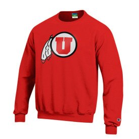 Champion Athletic Logo Crew Neck Sweatshirt