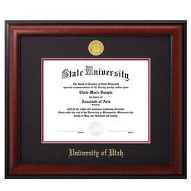 Jostens Meridian Diploma Frame Black Matte