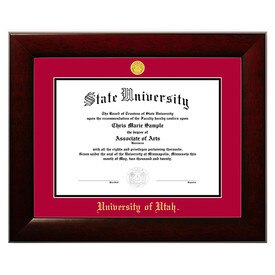 Jostens Lancaster Law Or Medical Diploma Frame Red Matte