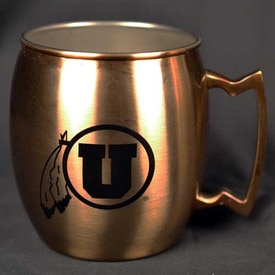 Athletic Logo Copper Mug