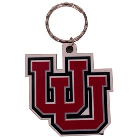 Utah Utes Interlocking U Keychain