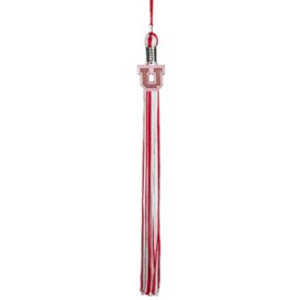 Tassel Block U Redwhite Block U Logo Novelty