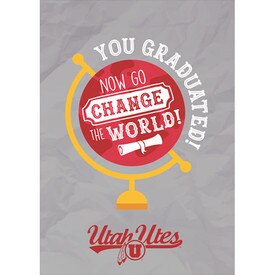 University of Utah Change The World Greeting Card