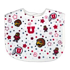 Utah Utes Swoop Baby Bib