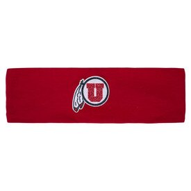 Utah Utes Stretchy Red Athletic Logo Headband