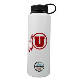 Utah Utes Athletic Logo 40 Ounce Stainless Steel Water Bottle