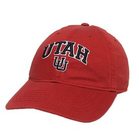 Legacy Utah Interlocking U Adjustable Hat Red