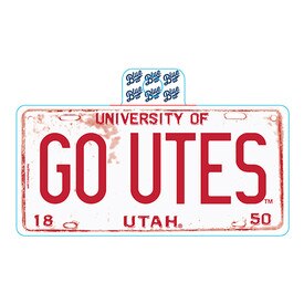 Decal License Plate