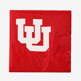 Napkins 25Pk University Of Utah Logo