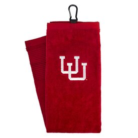 Golf Towel Red Vault University Of Utah