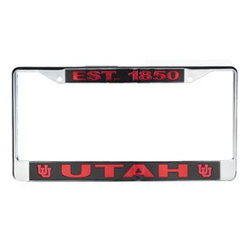Utah Interlocking U License Plate Frame
