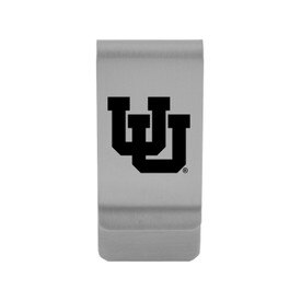 Interlocking U Silver Money Clip