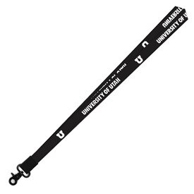 Thread Wallets U Of U Block U Black Lanyard
