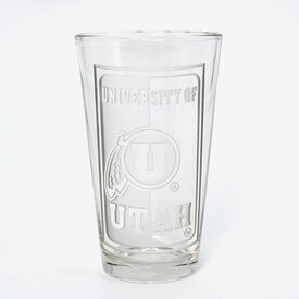 Engraved Utah Pint Glass