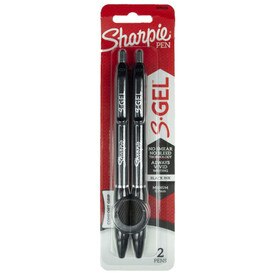 Sharpie S Gel 7Mm Blk 2Ct