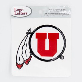 Rubber Athletic Logo Decal