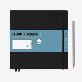 Leuchtturm Square Hardcover Sketch Notebook Black
