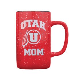 Utah Mom Tall Mug Drum And Feather Emblem