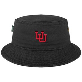 Legacy Interlocking U Bucket Hat Black