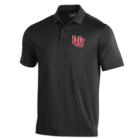 Under Armour Interlocking U Polo Black