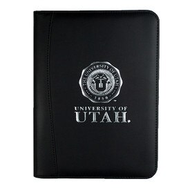 Small Silver Medallion Padfolio