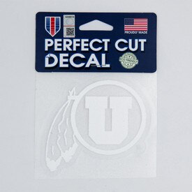 Athletic Logo White Decal
