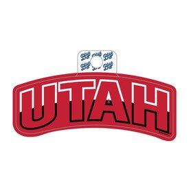 Blue 84 Half Fusion Utah Decal
