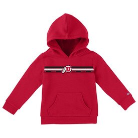 Champion Toddler Striped Hoodie Red