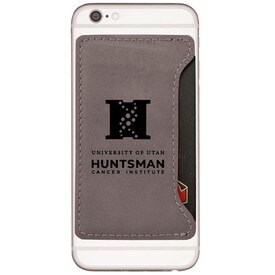 Huntsman Cancer Inst -Velour Cell Cardholder