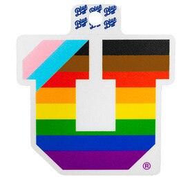 Block U Pride Sticker