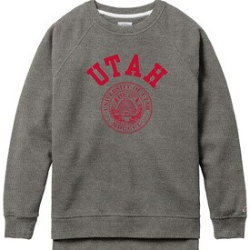 League Women's U Of U Seal Crewneck