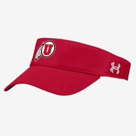 Under Armour 2023 Sideline Airvent Visor Red
