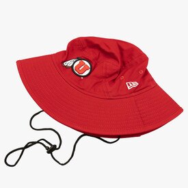 New Era Red Bucket Hat