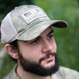 Under Armour Freedom Flag Americana Trucker Hat