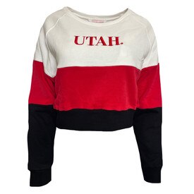 Shelby And Grace Utah Angel Color Block Crop Top