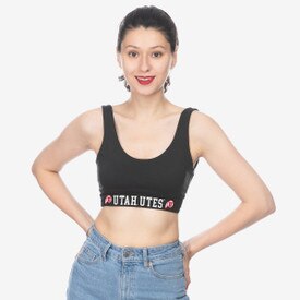 ZooZatz Women's Black Sports Bra